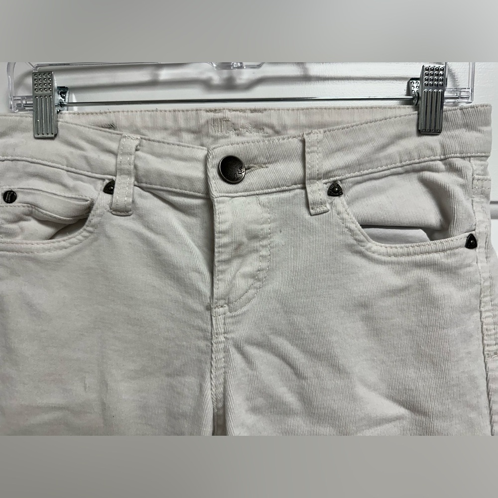 Kut from the Kloth Cream Skinny Jeans